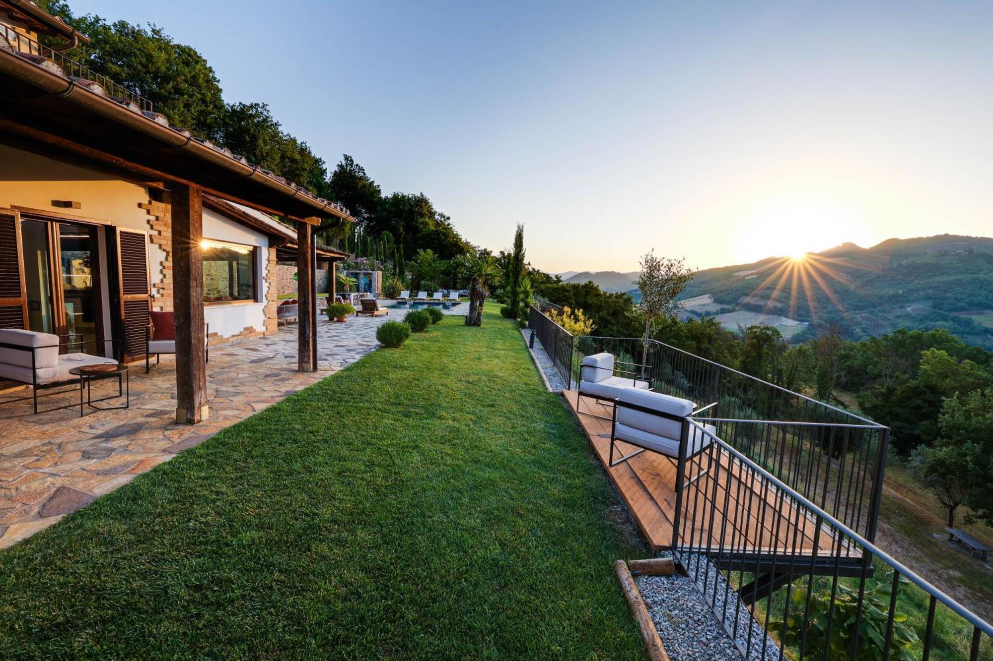 Villa Destino Italy, Umbria Tuscany Boarder Montone  Exterior photo