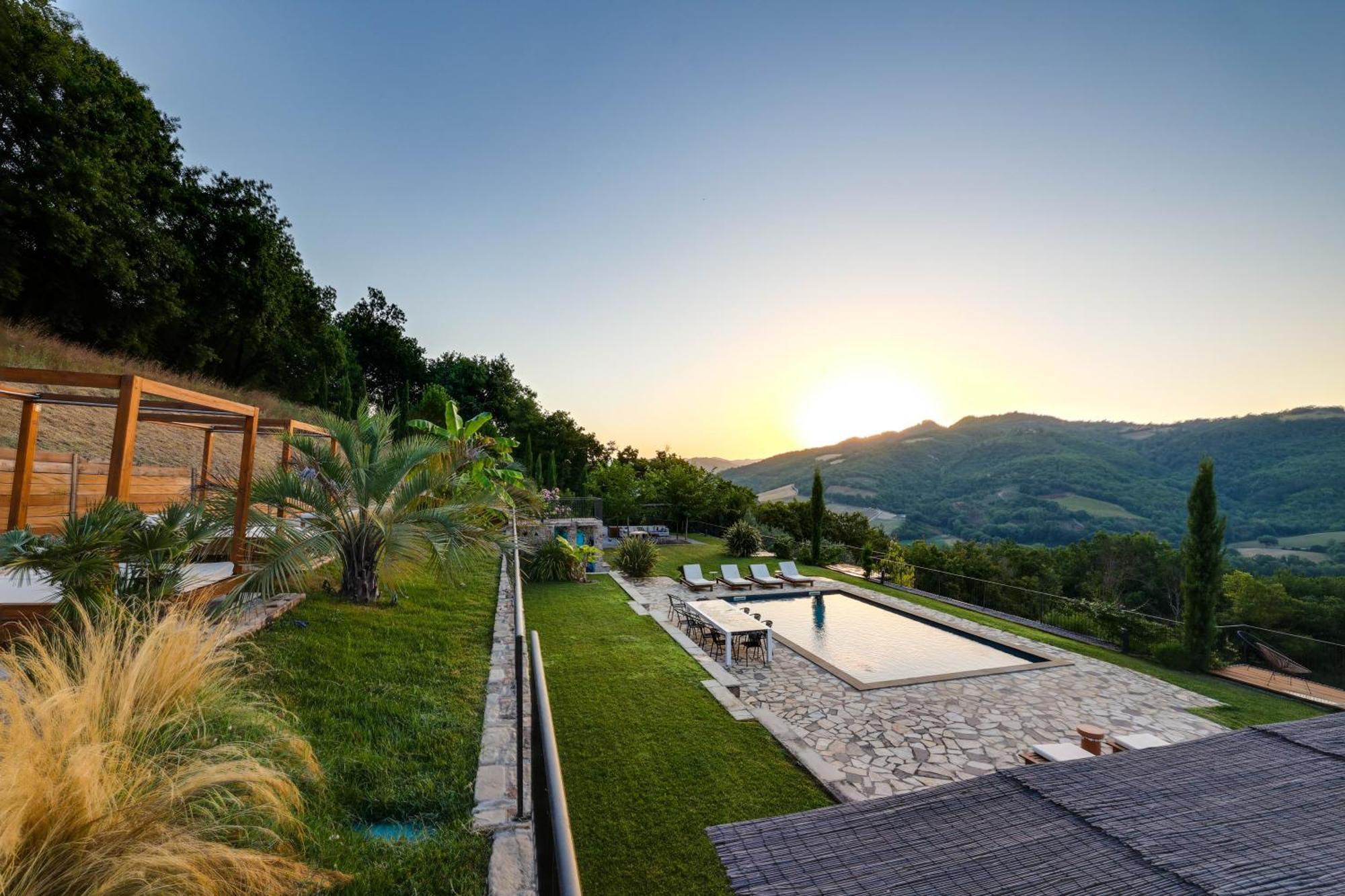 Villa Destino Italy, Umbria Tuscany Boarder Montone  Exterior photo