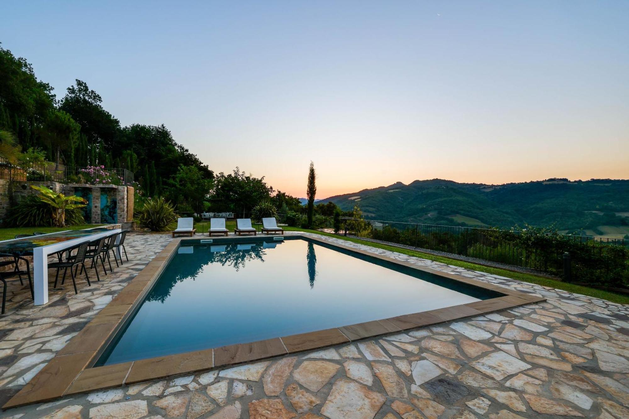 Villa Destino Italy, Umbria Tuscany Boarder Montone  Exterior photo