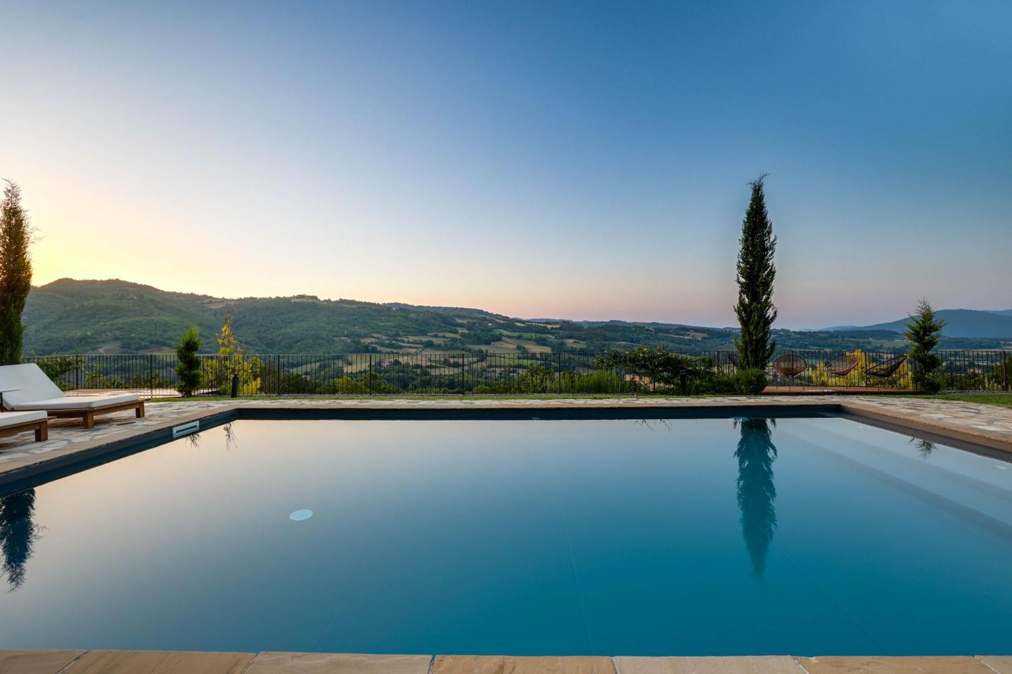 Villa Destino Italy, Umbria Tuscany Boarder Montone  Exterior photo